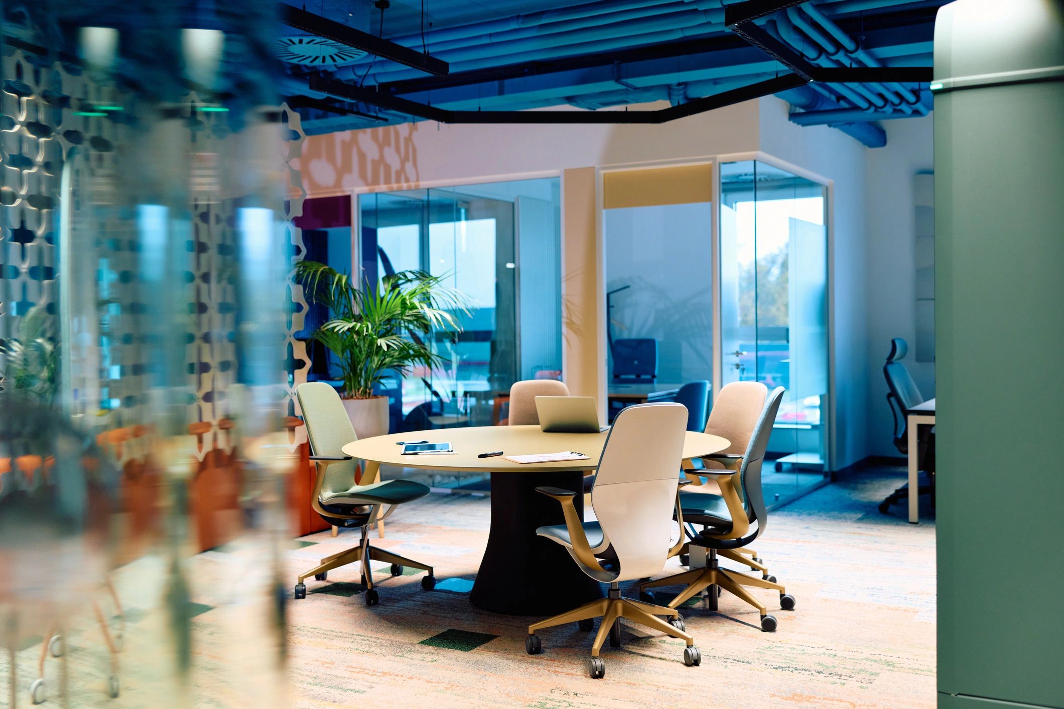 industrial technology company office